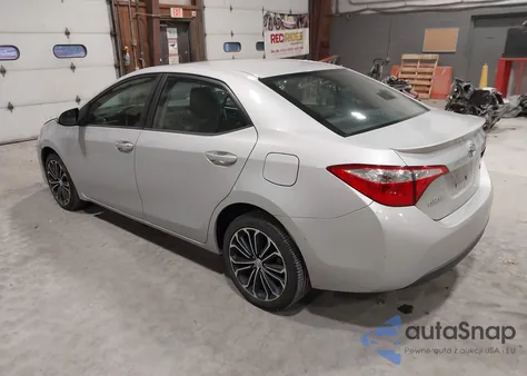 2015 Toyota Corolla S Plus из США, поврежденный, VIN 2T1BURHE2FC327354